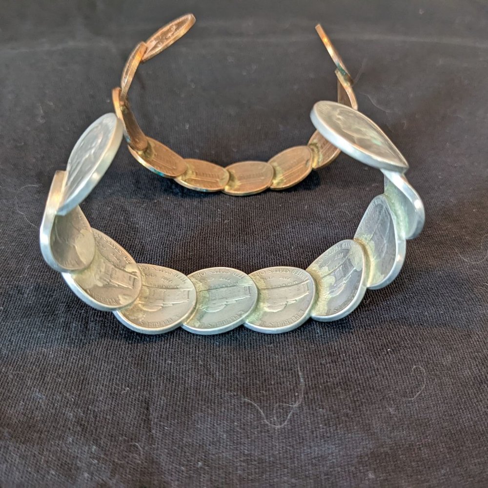 Coin Bracelets Penny & Nickel - Picture 7 of 8